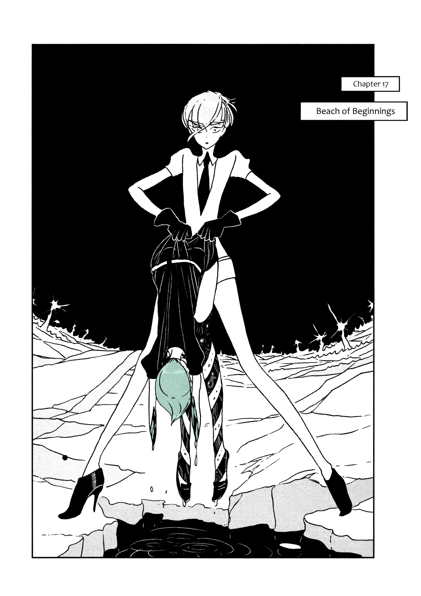 Houseki no Kuni (Minimalist Color) Vol.3-Chapter.17-Beach-of-Beginnings Image